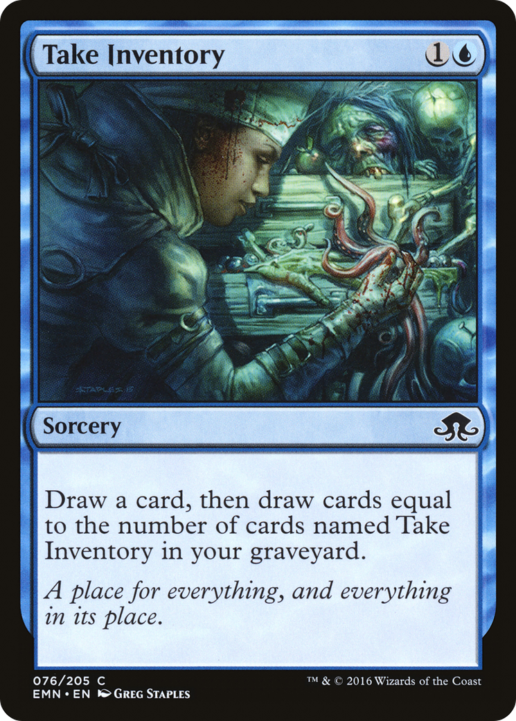 Take Inventory (EMN-076)  Foil - Eldritch Moon