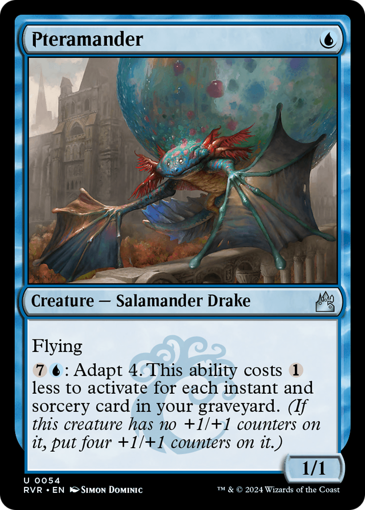 Pteramander (RVR-054)  - Ravnica Remastered