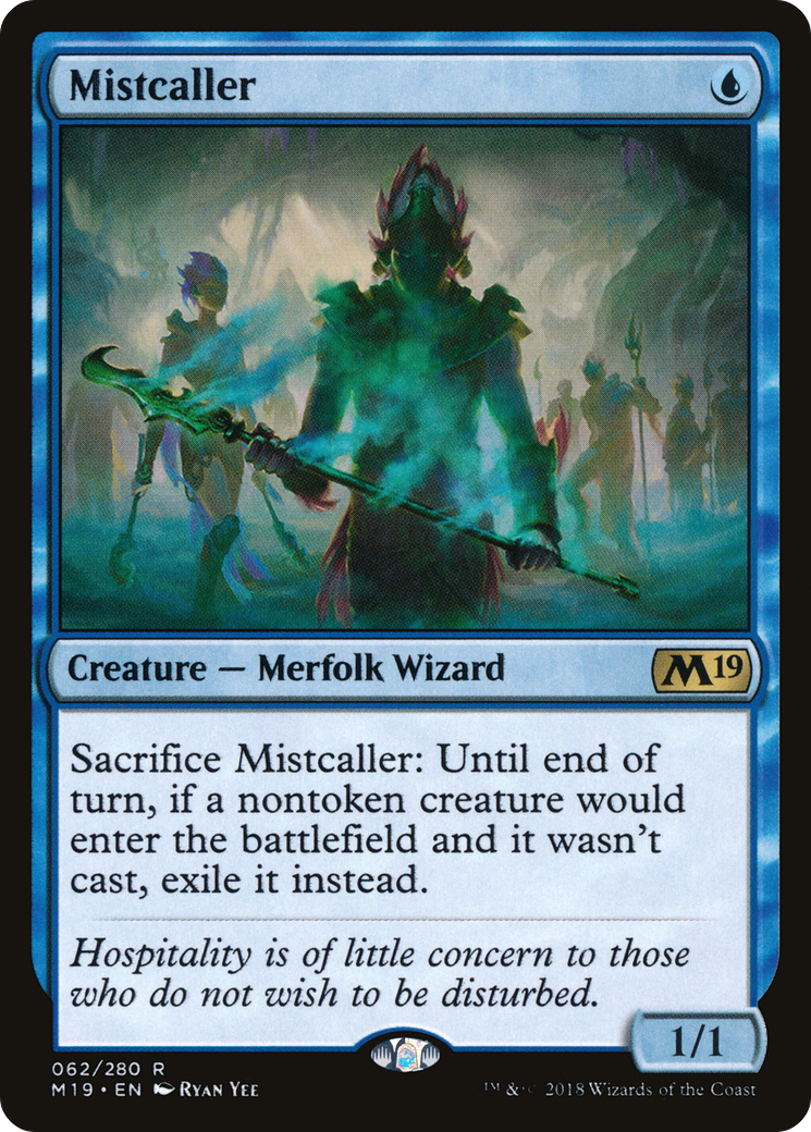 Mistcaller (M19-062)  Foil - Core Set 2019