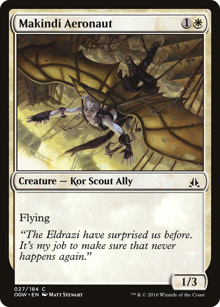 Makindi Aeronaut (OGW-027)  - Oath of the Gatewatch