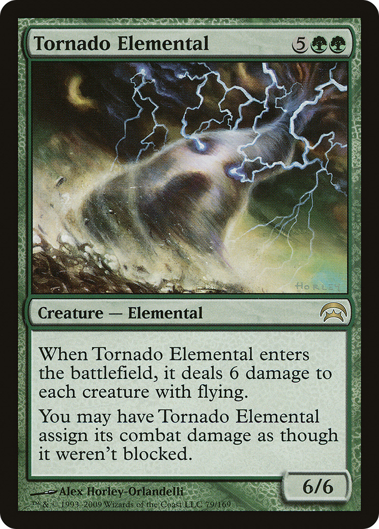 Tornado Elemental (HOP-079)  - Planechase