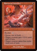 Borrowed Hostility (Retro Frame) (INR-396)  Foil - Innistrad Remastered