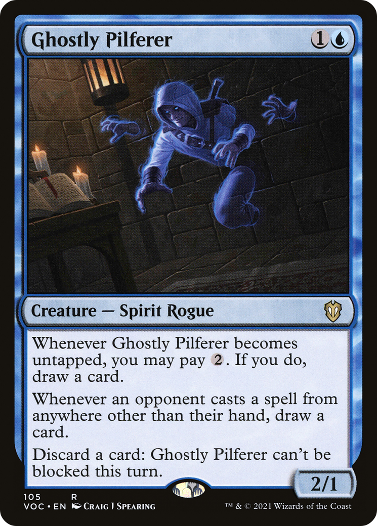 Ghostly Pilferer (VOC-105)  - Crimson Vow Commander