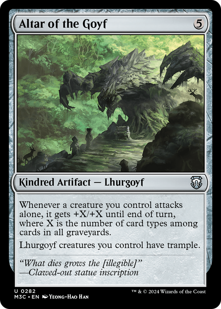 Altar of the Goyf (M3C-282)  - Modern Horizons 3 Commander