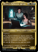 Shaun & Rebecca, Agents (ACR-247)  Etched Foil - Assassin's Creed