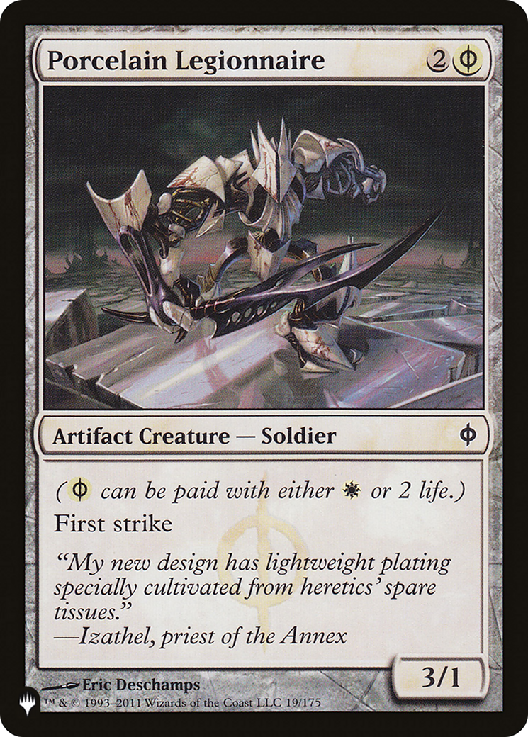 Porcelain Legionnaire (LIST-NPH-19)  - The List