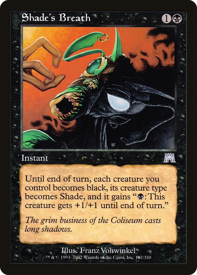 Shade's Breath (ONS-167)  Foil - Onslaught