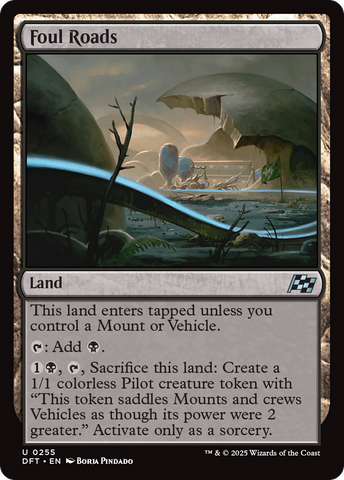 Foul Roads (DFT-255)  Foil - Aetherdrift