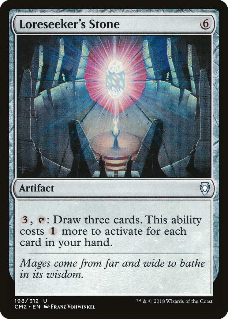 Loreseeker's Stone (CM2-198)  - Commander Anthology Volume II
