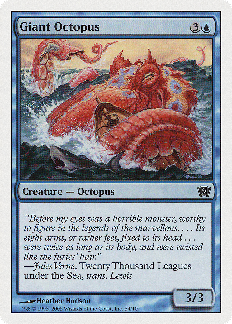 Giant Octopus (9ED-0S4)  - Ninth Edition