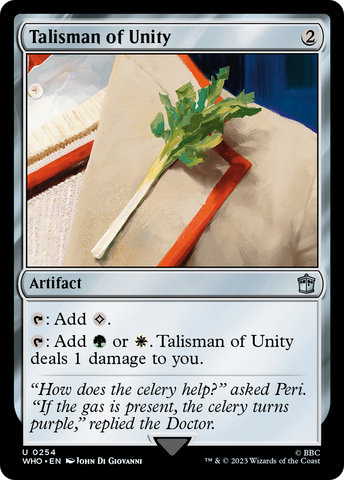Talisman of Unity (WHO-254) - Doctor Who Foil
