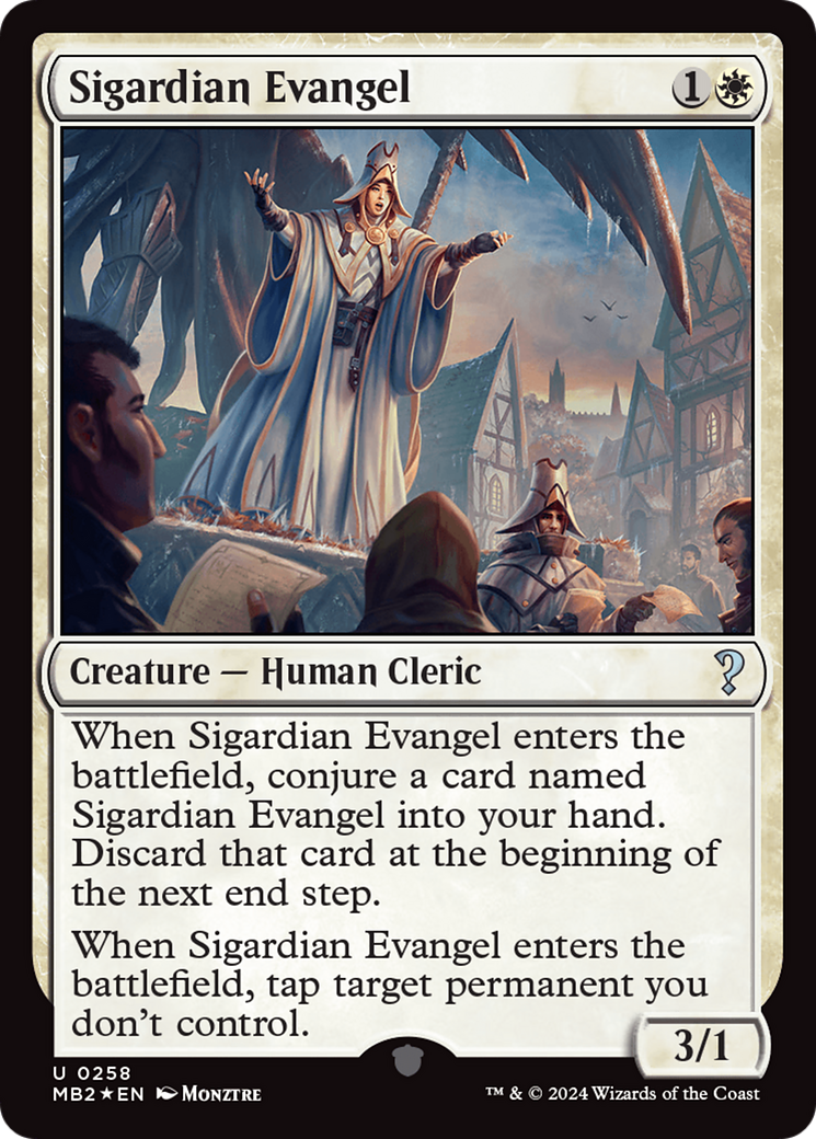 Sigardian Evangel (MB2-258)  Foil - Mystery Booster 2