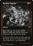 Reckless Impulse (DBL-441)  Foil - Innistrad: Double Feature