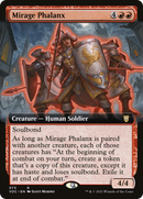 Mirage Phalanx (Extended Art) (VOC-073)  - Crimson Vow Commander: (Extended Art)