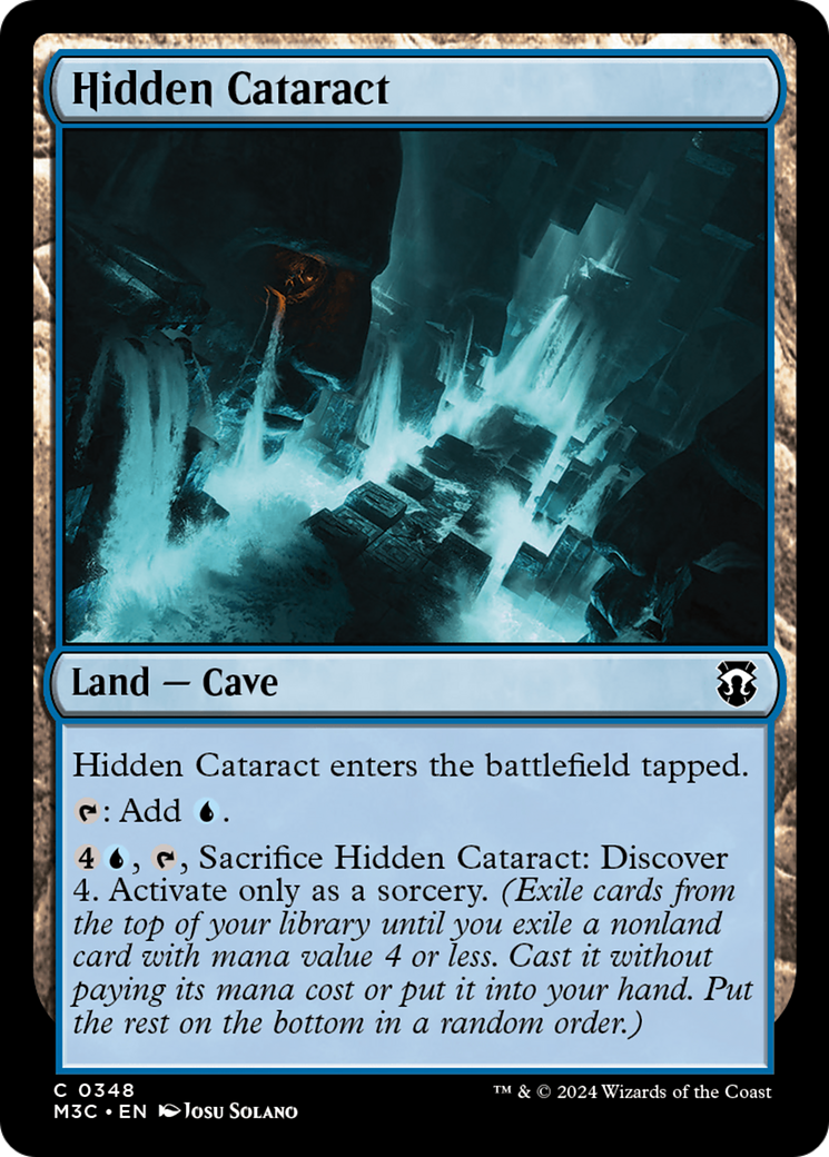Hidden Cataract (M3C-348)  - Modern Horizons 3 Commander