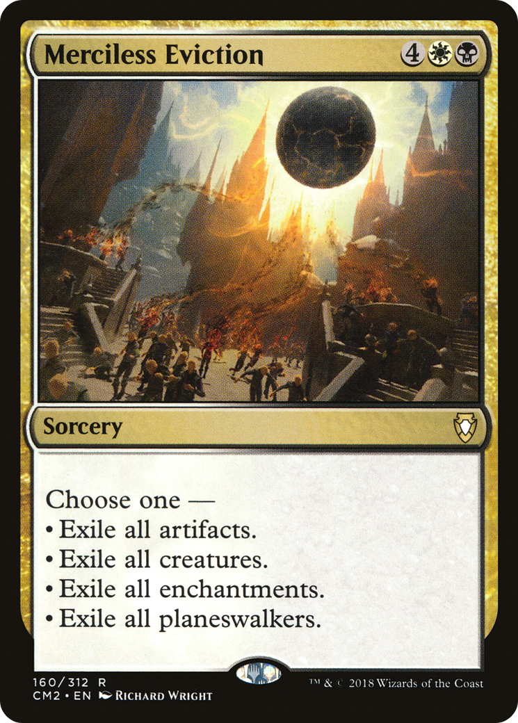 Merciless Eviction (CM2-160)  - Commander Anthology Volume II