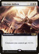 Glorious Anthem (Extended Art) (M21-341)  - Core Set 2021: (Extended Art)