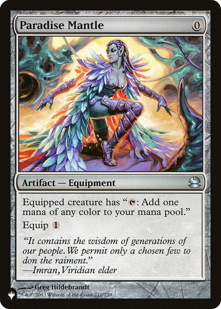 Paradise Mantle (LIST-211/229)  - The List