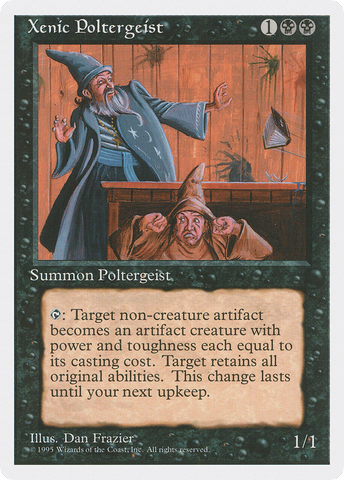 Xenic Poltergeist (4ED-)  - Fourth Edition