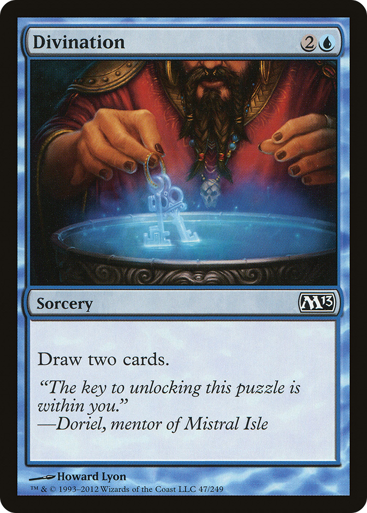 Divination (M13-047)  Foil - Magic 2013