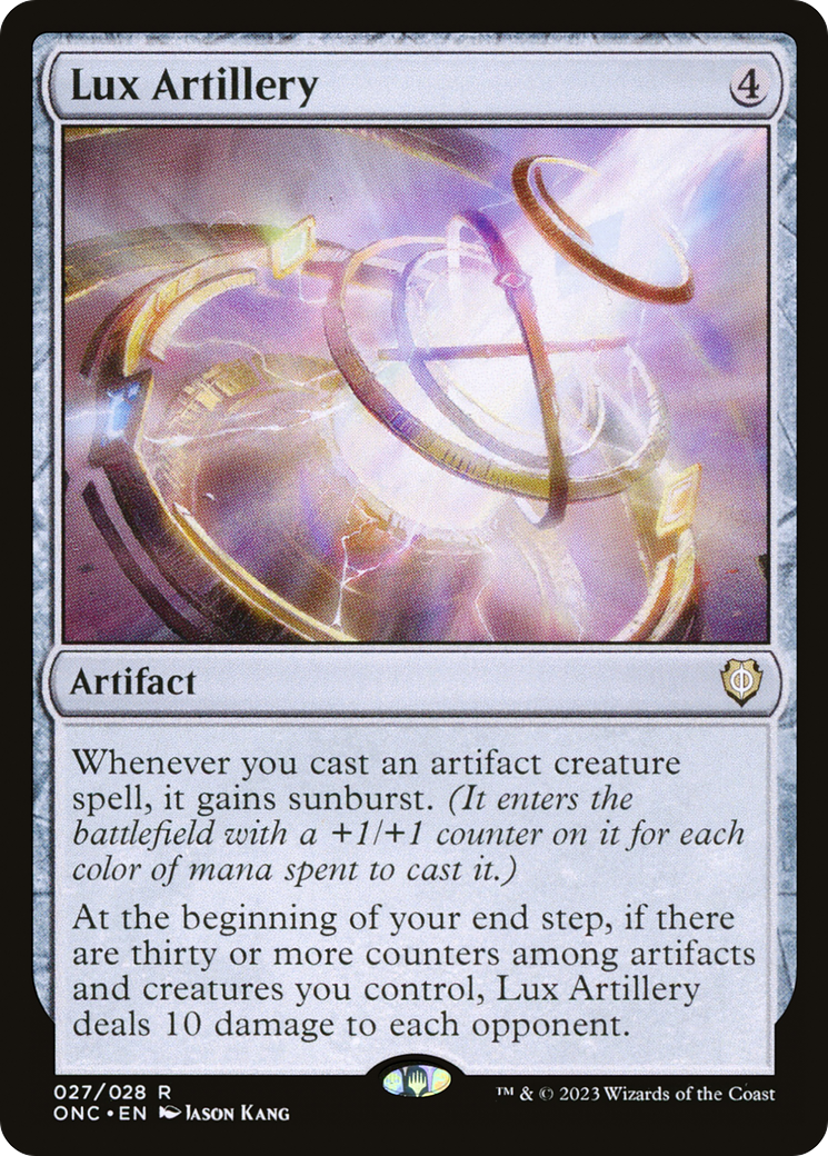 Lux Artillery (ONC-027)  Foil - Phyrexia: All Will Be One Commander