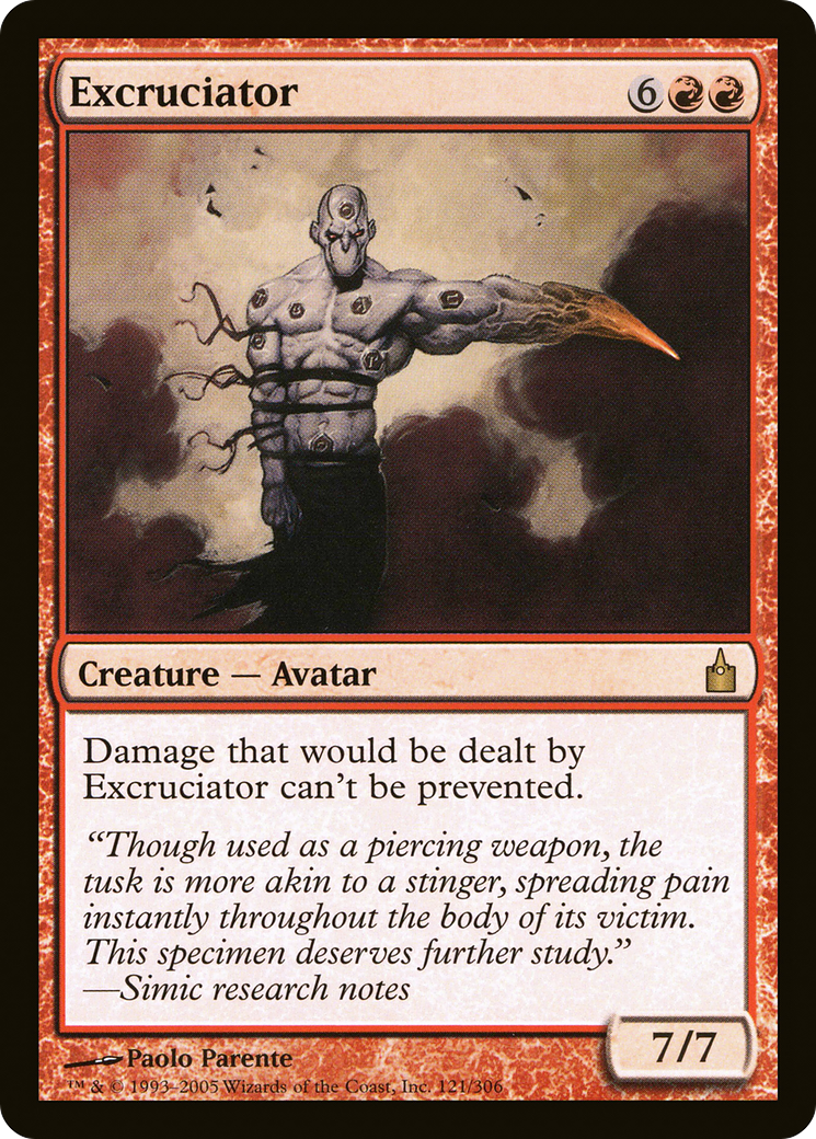 Excruciator (RAV-121)  Foil - Ravnica: City of Guilds
