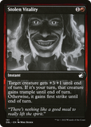 Stolen Vitality (DBL-161)  Foil - Innistrad: Double Feature