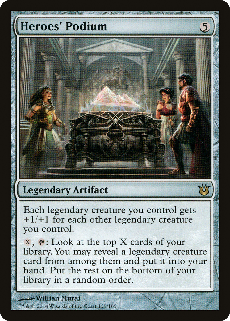 Heroes' Podium (BNG-159)  Foil - Born of the Gods