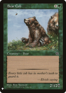Bear Cub (LIST-)  - The List
