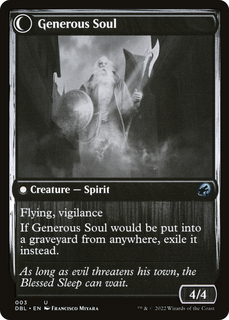 Beloved Beggar (DBL-003)  Foil - Innistrad: Double Feature: (Double Faced Transform)