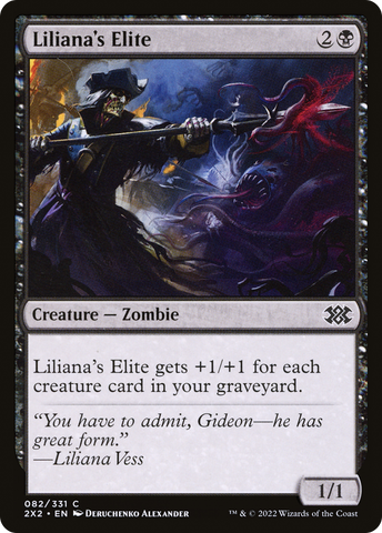 Liliana's Elite (2X2-082)  - Double Masters 2022