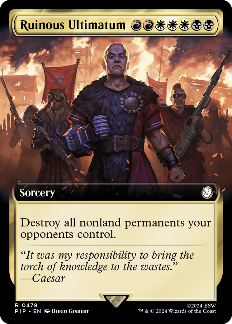 Ruinous Ultimatum (Extended Art) (PIP-478)  - Fallout: (Extended Art)
