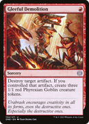 Gleeful Demolition (ONE-134)  Foil - Phyrexia: All Will Be One