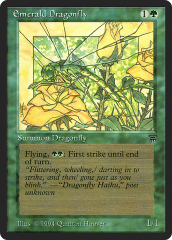 Emerald Dragonfly (LEG-)  - Legends