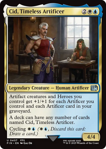 Cid, Timeless Artificer (0407) (FIN-407)  - FINAL FANTASY
