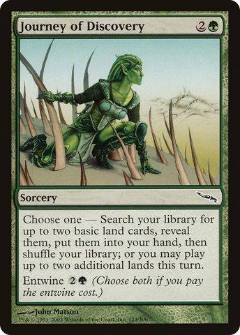 Journey of Discovery (MRD-123)  Foil - Mirrodin