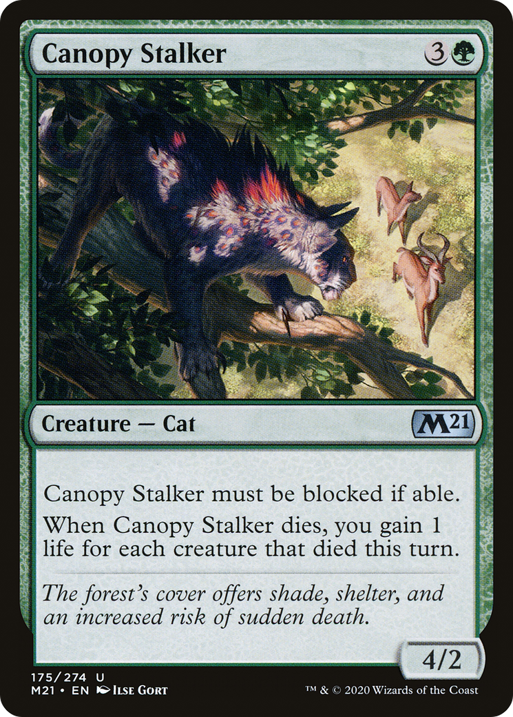 Canopy Stalker (M21-175)  Foil - Core Set 2021