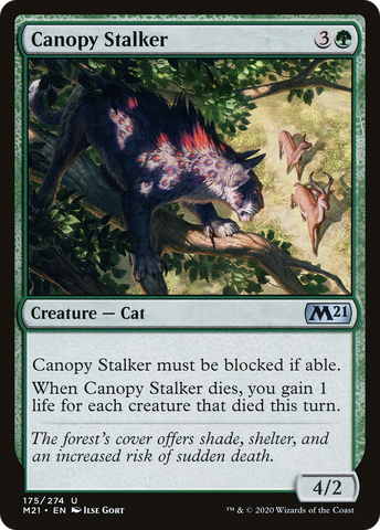 Canopy Stalker (M21-175)  Foil - Core Set 2021