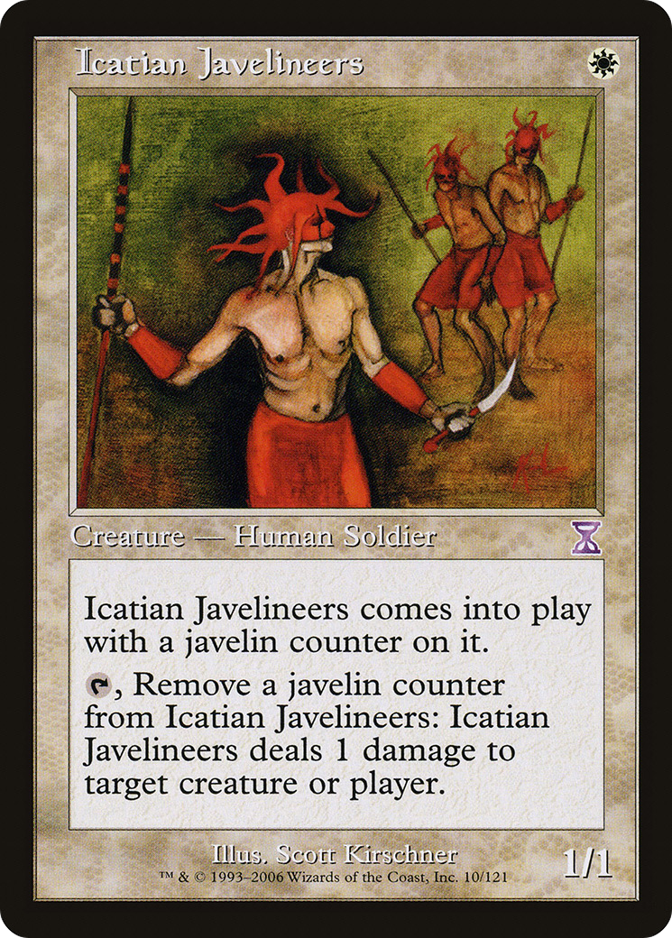 Icatian Javelineers (TSB-010)  Foil - Time Spiral Timeshifted