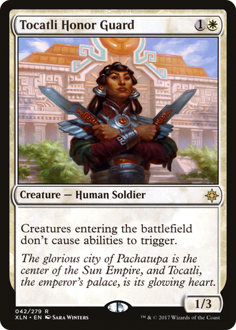 Tocatli Honor Guard (XLN-042) - Ixalan Foil