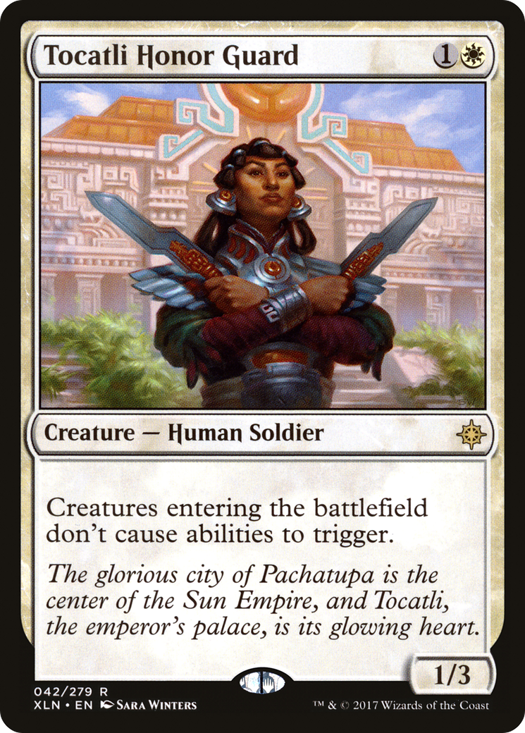 Tocatli Honor Guard (XLN-042)  Foil - Ixalan