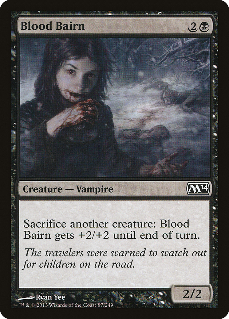 Blood Bairn (M14-087)  Foil - Magic 2014