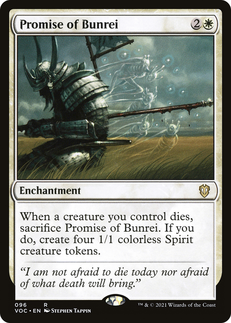 Promise of Bunrei (VOC-096)  - Crimson Vow Commander