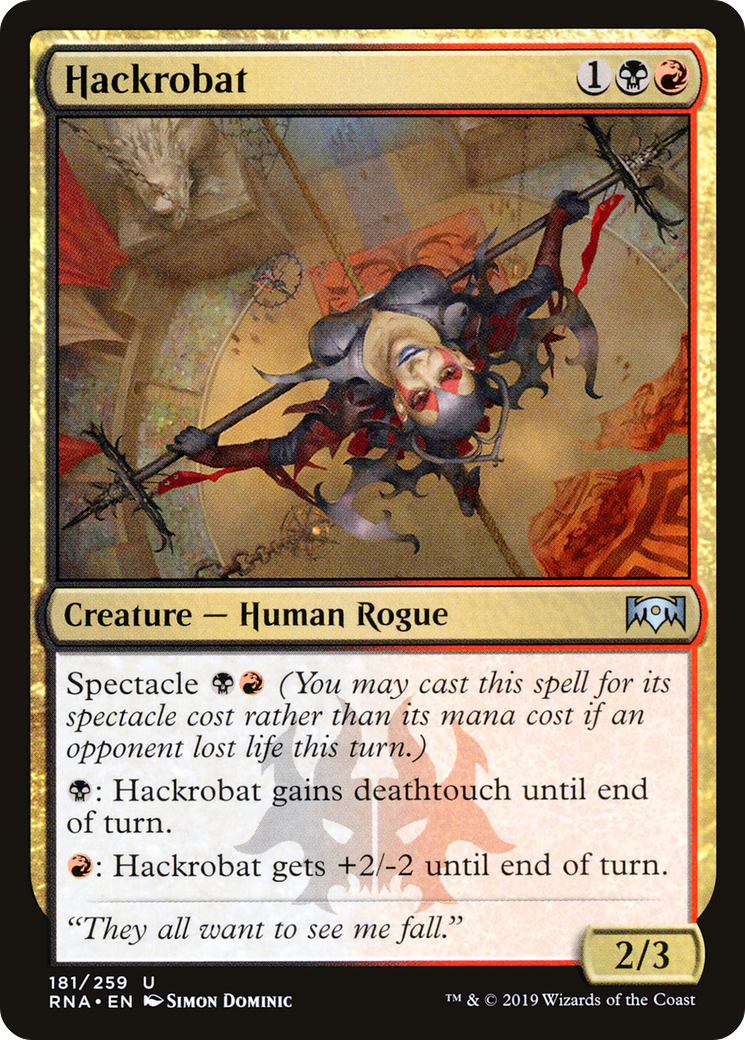 Hackrobat (RNA-181)  - Ravnica Allegiance