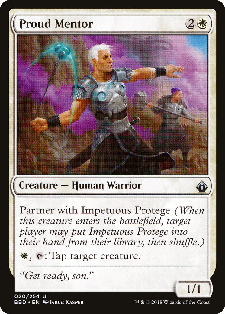 Proud Mentor (BBD-020)  Foil - Battlebond