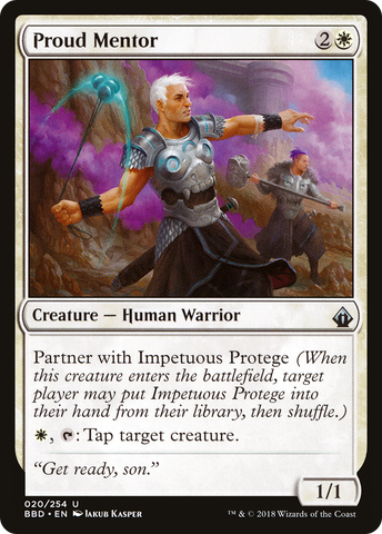 Proud Mentor (BBD-020)  Foil - Battlebond