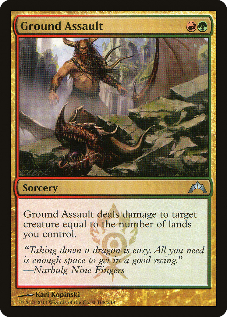 Ground Assault (GTC-168)  - Gatecrash