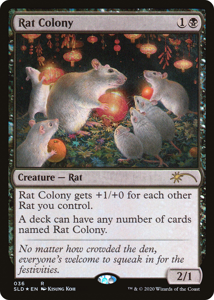 Rat Colony (SLD-036)  Foil - Secret Lair Drop