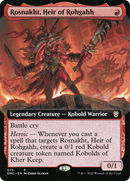 Rosnakht, Heir of Rohgahh (Extended Art) (DMC-075) - Dominaria United Commander: (Extended Art) Foil