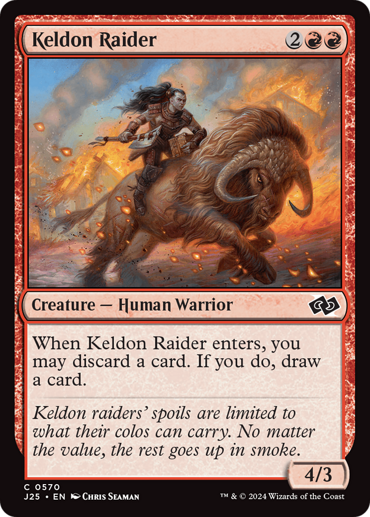 Keldon Raider (J25-570)  - Foundations Jumpstart